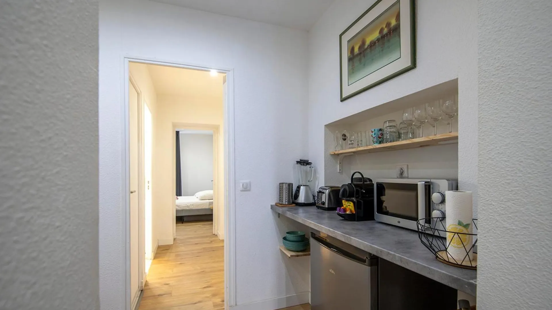 Chic & Moderne 3 Min Vieux-Port & Panier 4P 公寓